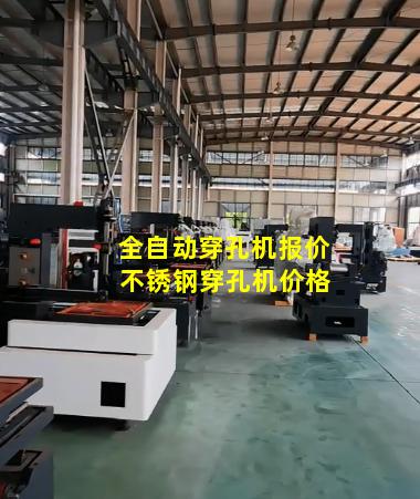 全自动穿孔机报价 不锈钢穿孔机价格
